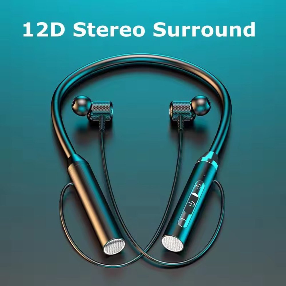 G01 Tws Neck Wireless BT Earphones Magnetic Earbuds Earphones Sports Running Headphone With Usb Port Noise Cancellation