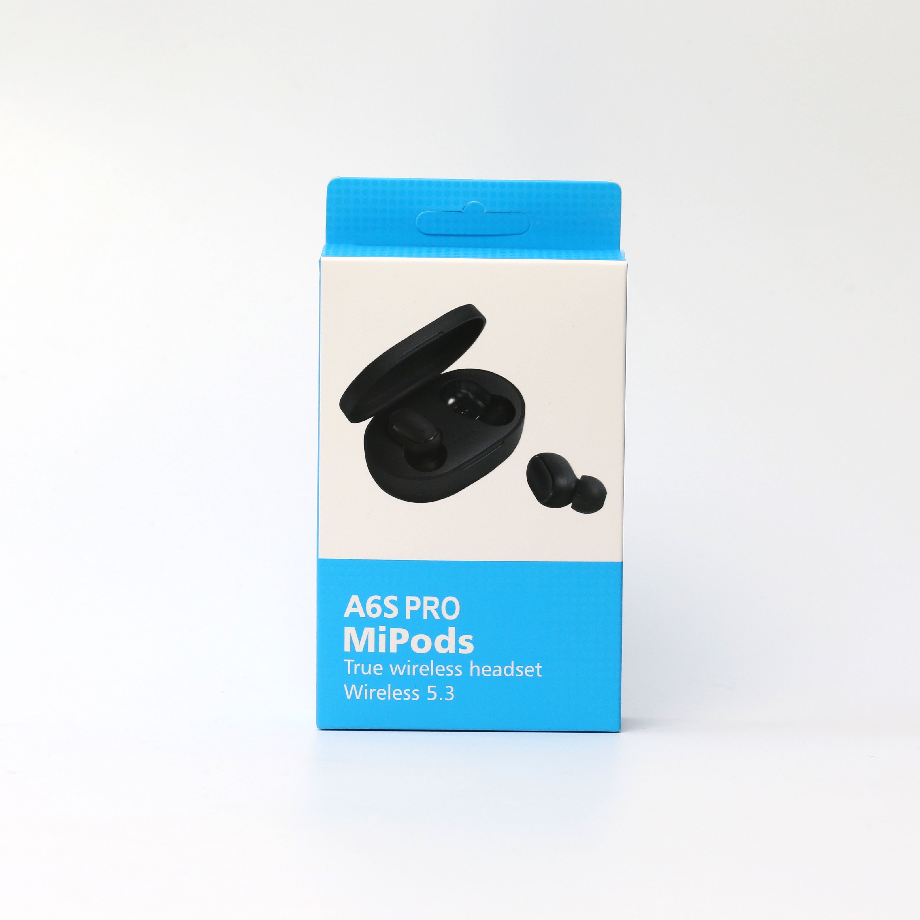 A6S Tws True Wireless Blue tooth Earbuds Noise Cancelling Headset With Mic Handsfree Headphone Gaming Audifonos Gamer