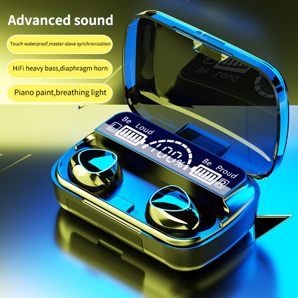 Hot sale M10 TWS Gaming Sports Headset Touch Control Wireless Earphones Noise Cancelling M10 Earbuds