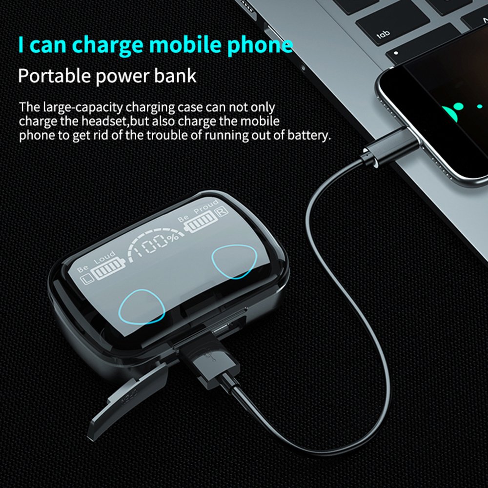 Hot sale M10 TWS Gaming Sports Headset Touch Control Wireless Earphones Noise Cancelling M10 Earbuds