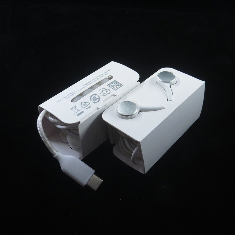 High Quality Type-C Earbuds For Samsung 1.2M USB-C Wired Earphones Headphones For AKG Samsung Note 10 S21 S20 S10 S8