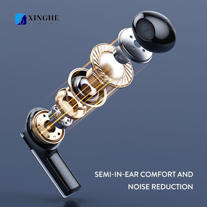 Hot Selling Wireless Earphone Headphones 5.3 tws Bass Listening Music Noise Cancelling Waterproof Earphones