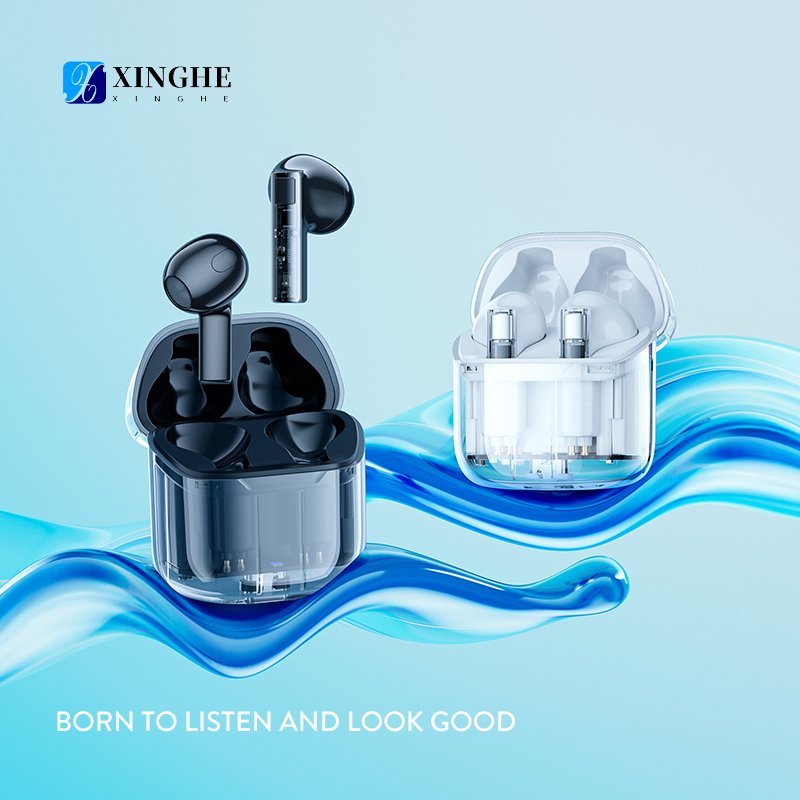 Hot Selling Wireless Earphone Headphones 5.3 tws Bass Listening Music Noise Cancelling Waterproof Earphones