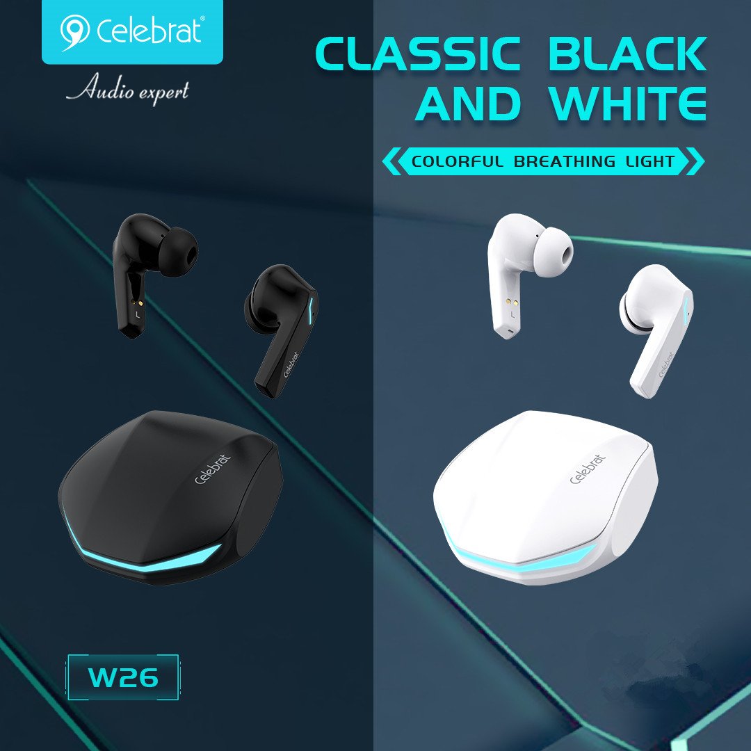 Wholesale Tws gaming earphone earbuds fashion light V5.3 Gamer Wireless earphone