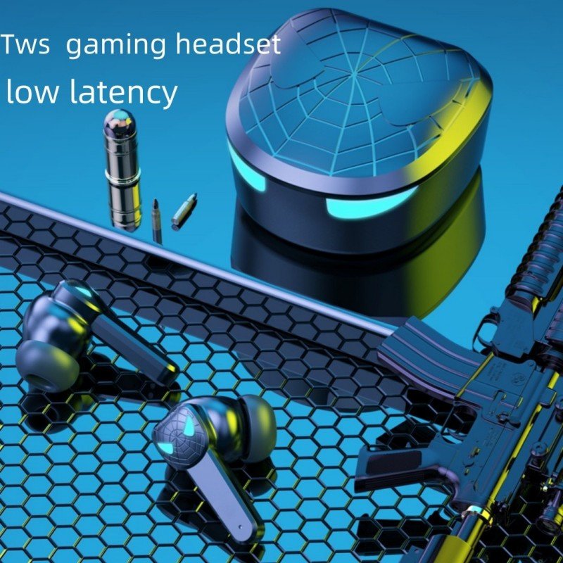TG10 tws wireless Bluetooth Low Latency Stereo sound deep bass blue tooth voice assistant Gaming In-ear e-sport earphone Headset