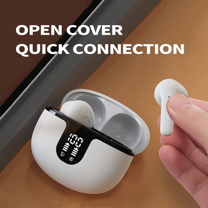 Trending 2025 New Hot Reloj Handfree Hearing Aid Sport TWS Wireless Earbuds for Apple Noise Cancelling Gaming In-ear Headphones