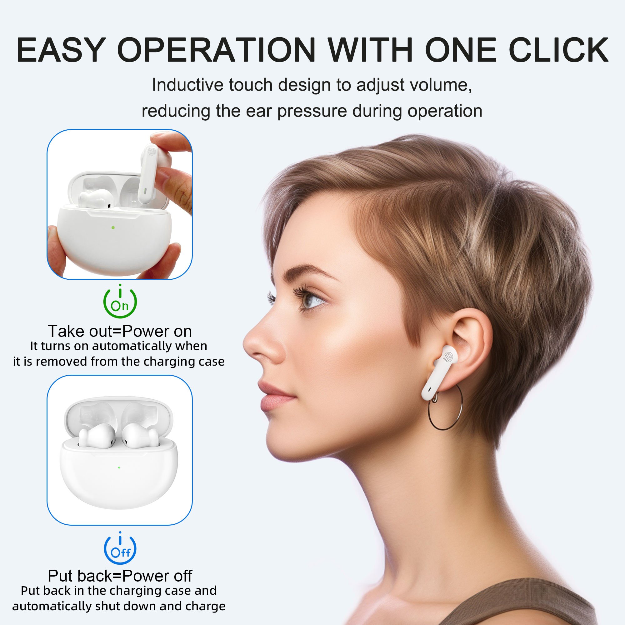 USA EU Stock 2-4 Days Delivery Noise Reduction Earbuds ANC Gen 3 Generation Airoha 1562a TWS Wireless pro2 Earphone Headphones
