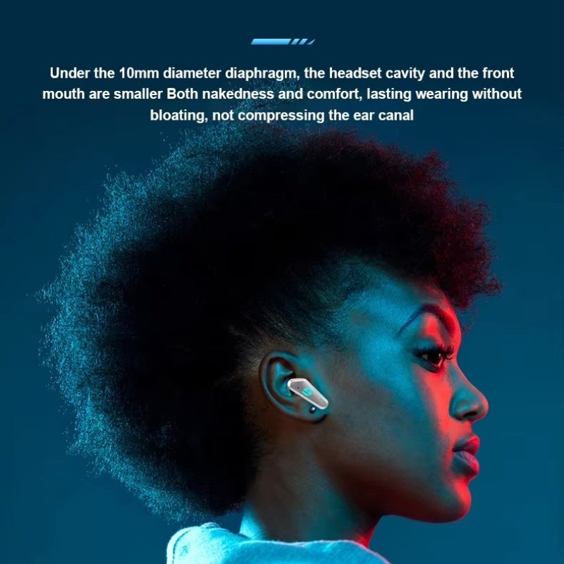 X35 TWS Headset Waterproof BT Wireless Earbuds LED Battery Indicator Low Latency Gaming Sports Stereo Sound Microphone