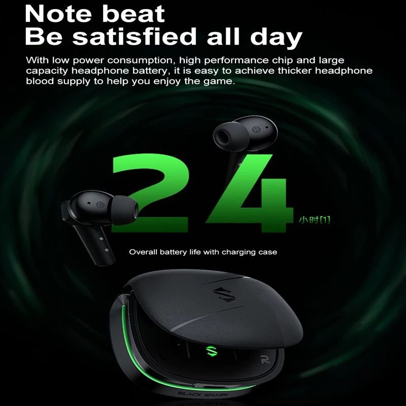BlackShark TWS JoyBuds OWS Gaming Earphones Youth Ver Wireless Earbuds 5.3 Game Sports earphone