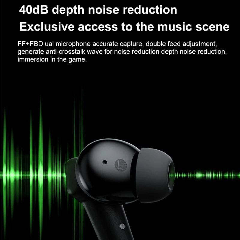 BlackShark TWS JoyBuds OWS Gaming Earphones Youth Ver Wireless Earbuds 5.3 Game Sports earphone