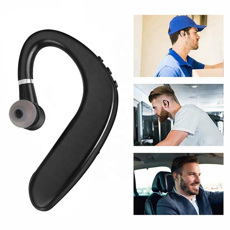 S109 Bluetooth Earphones Headphones Handsfree Earloop Wireless Headset Drive Call Sports Earphones With Mic For All Smart Phones