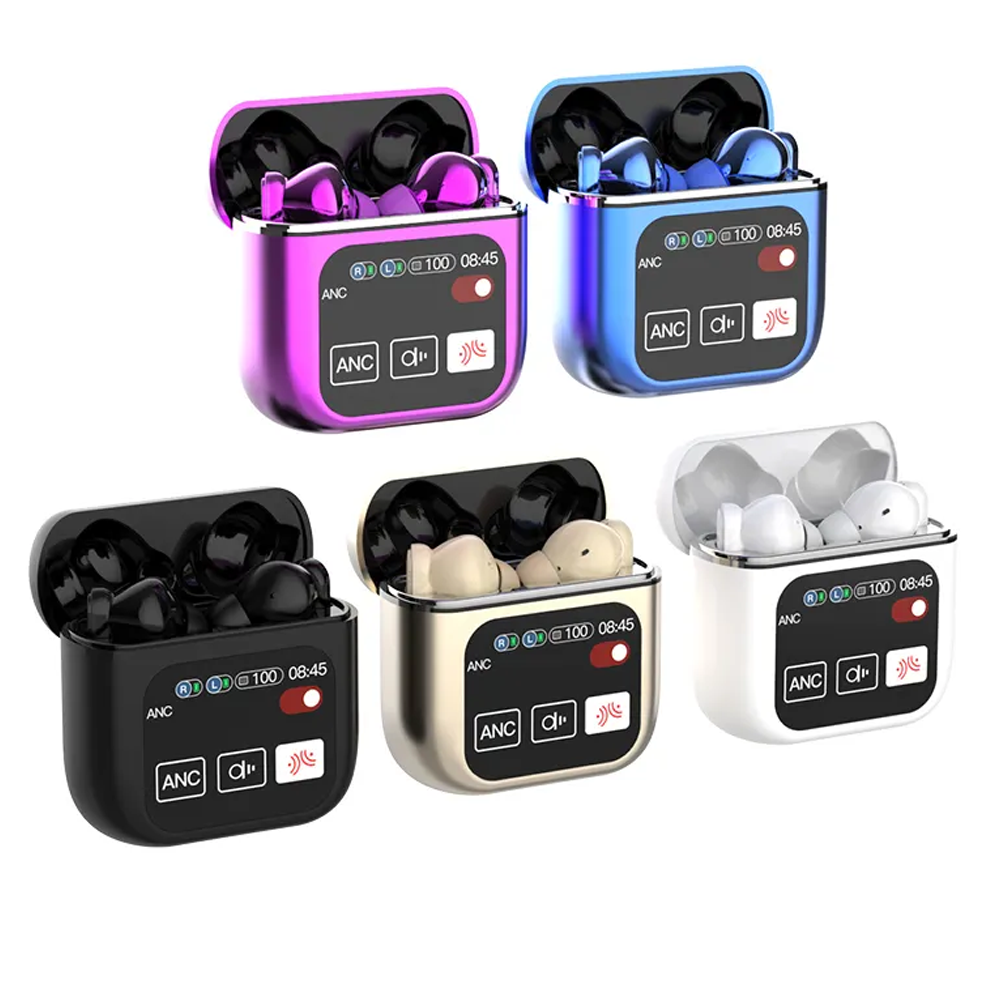 Air pro SE60 TWS Earphones ANC ENC LCD Touch Screen Noise Cancelling TWS Earphones & Headphones Sport Earbuds SE-60 tour pro 2
