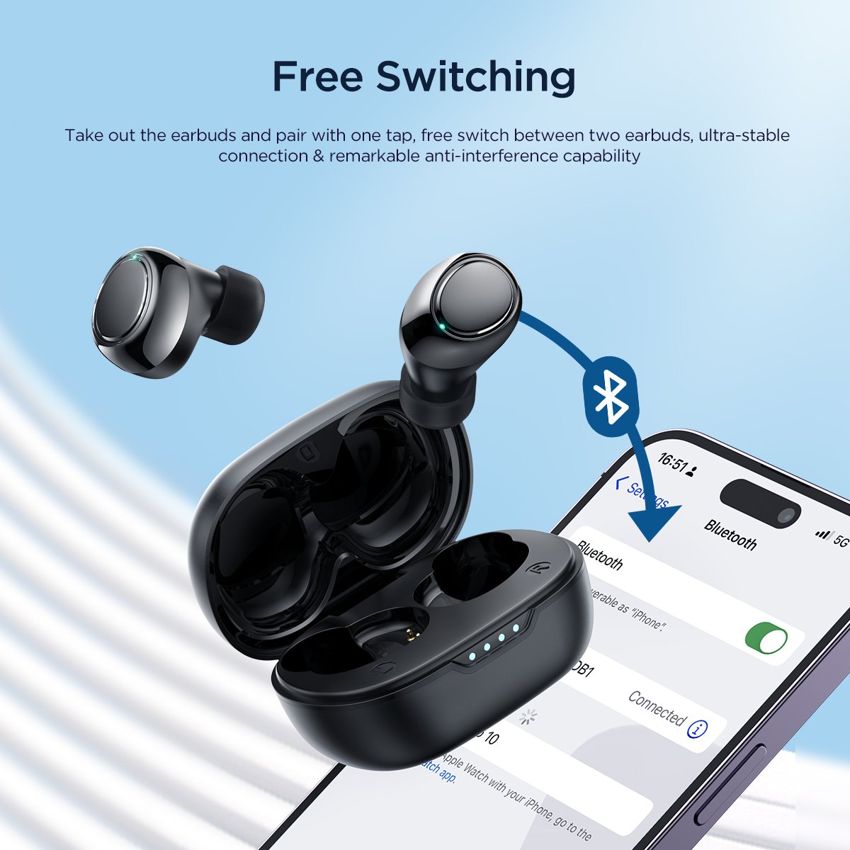 JOYROOM Fashion Trends Popular Earphone Wireless Earbuds Tws True Wireless Earbuds tws earphones without noise cancellation