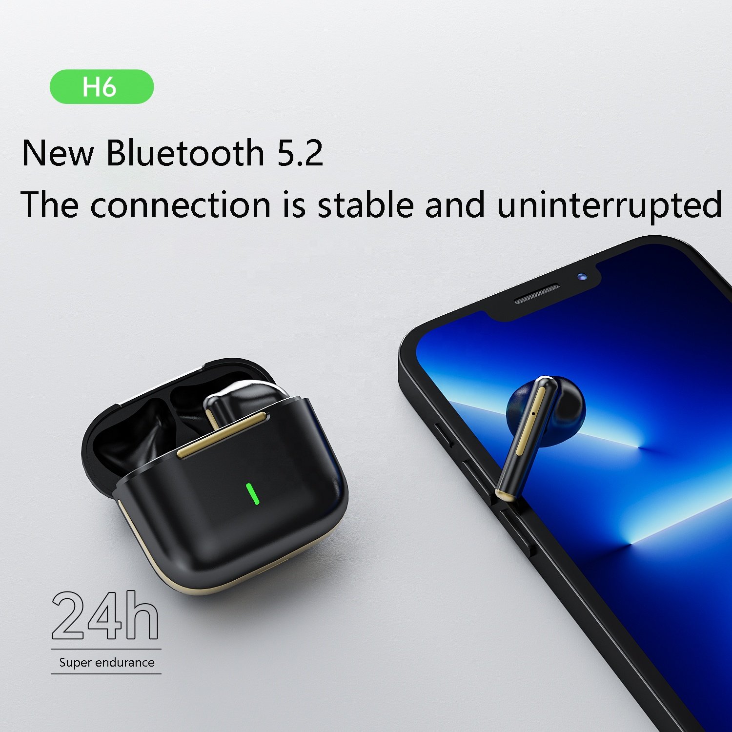 New Trending Auricularess Inalambricos Bluetooth Custom Waterproof Gaming In-Ear Headphones Earbuds Wireless Earphones