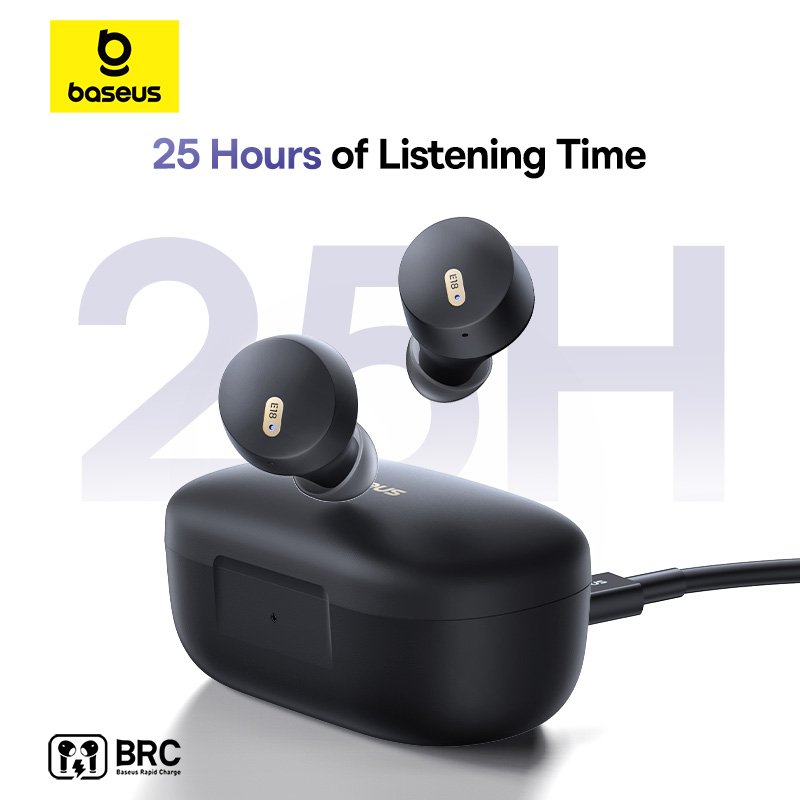 Baseus Bowie E18 True Wireless Blue Tooth 5.3 Audio Earbuds In Ear Sports Earphone