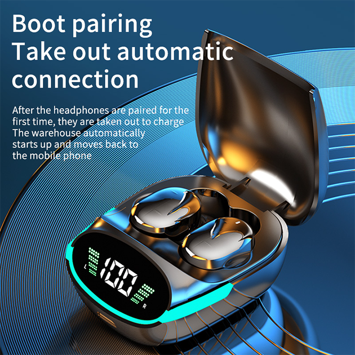 Yuniq Wireless Earphone 2023 Hot Tg06 Tws Wireless Headphones Noise Cancelling Portable Waterproof Earbuds Tws Tg06
