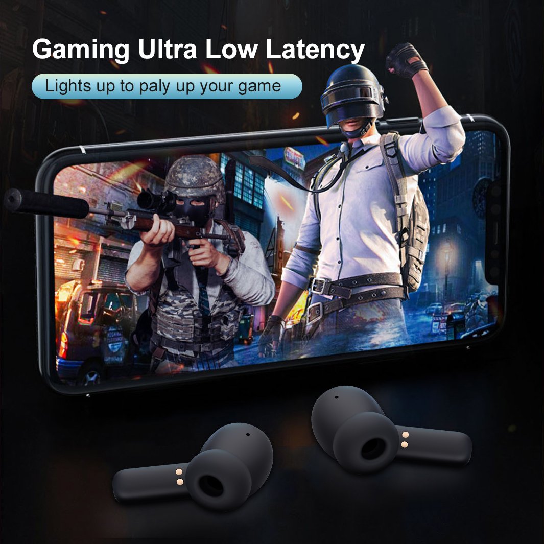 Stereo Earphones New Noise Cancelling Bluetooths TWS Wireless Sports Earphone
