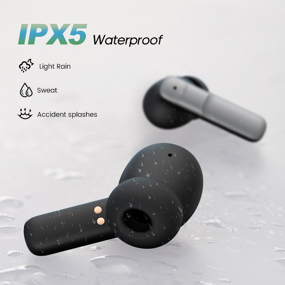 Stereo Earphones New Noise Cancelling Bluetooths TWS Wireless Sports Earphone