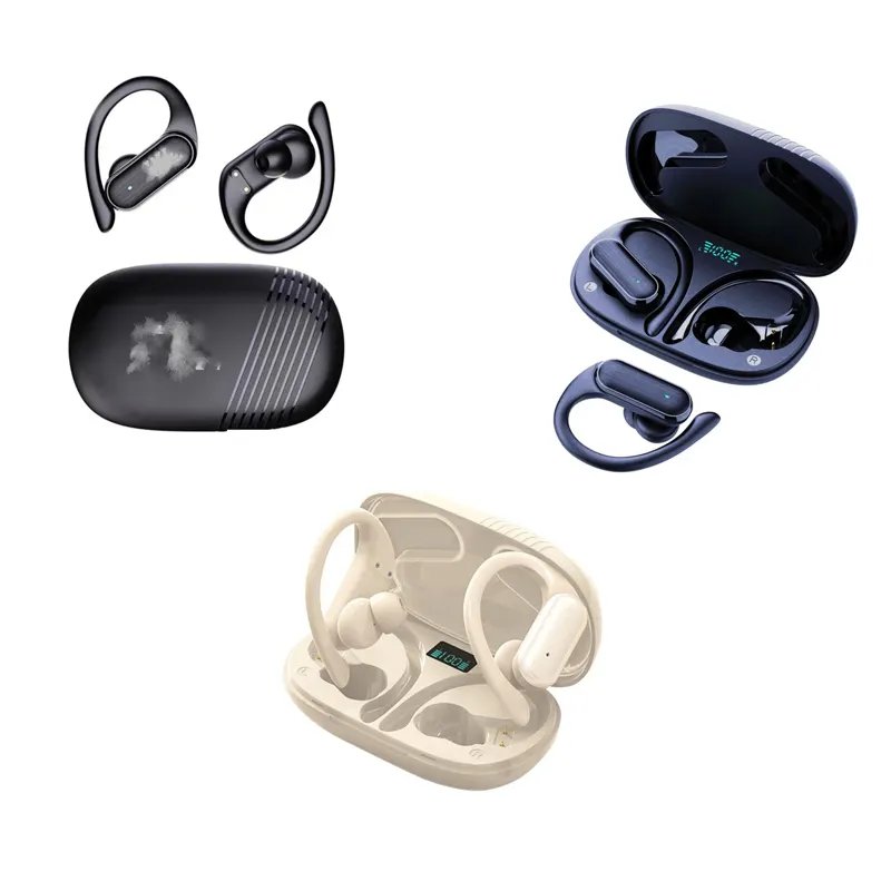A520 wireless headphone Long life waterproof motion noise reduction screen power digital display TWS headphone