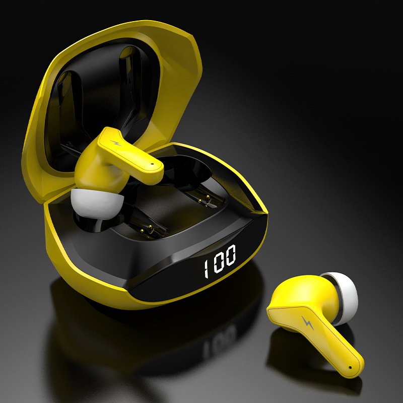 AJAZZ A1 Touching Control TWS Pods Wireless Headset Gaming Earbuds Pro Headphone Gaming Earphone Bluetooth 5.0