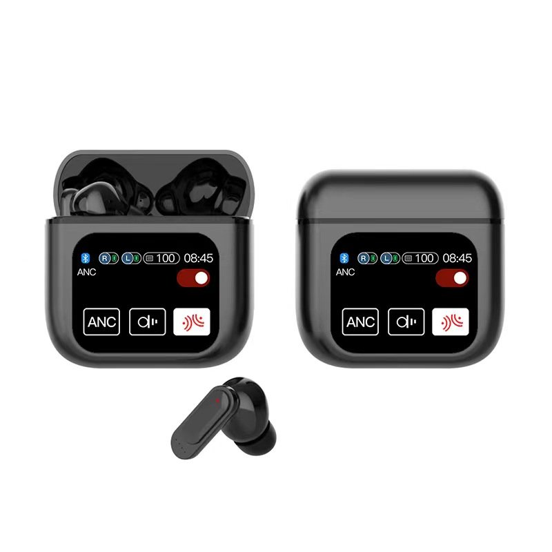 SE60 TWS Newest ANC ENC Touch Screen BT 5.4 Wireless Earbuds Tws Earphone Ear Headphone Sports Waterproof Earbuds Wireless