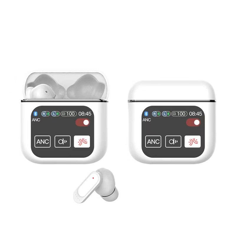 SE60 TWS Newest ANC ENC Touch Screen BT 5.4 Wireless Earbuds Tws Earphone Ear Headphone Sports Waterproof Earbuds Wireless