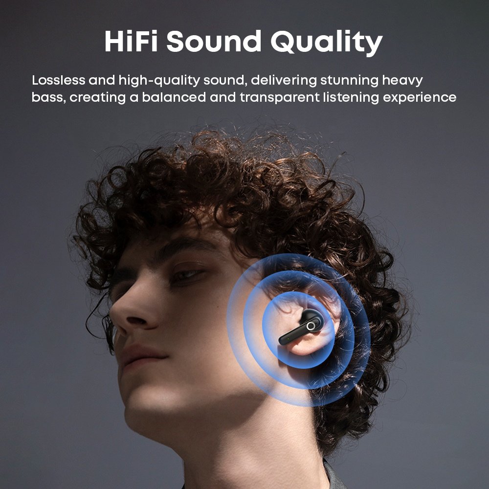 OEM/ODM Portable ANC+ENC Auriculares Bluetooth 5.4 Earphone Tws Headphone Mini Low latency Noise Cancelling Wireless Earbuds