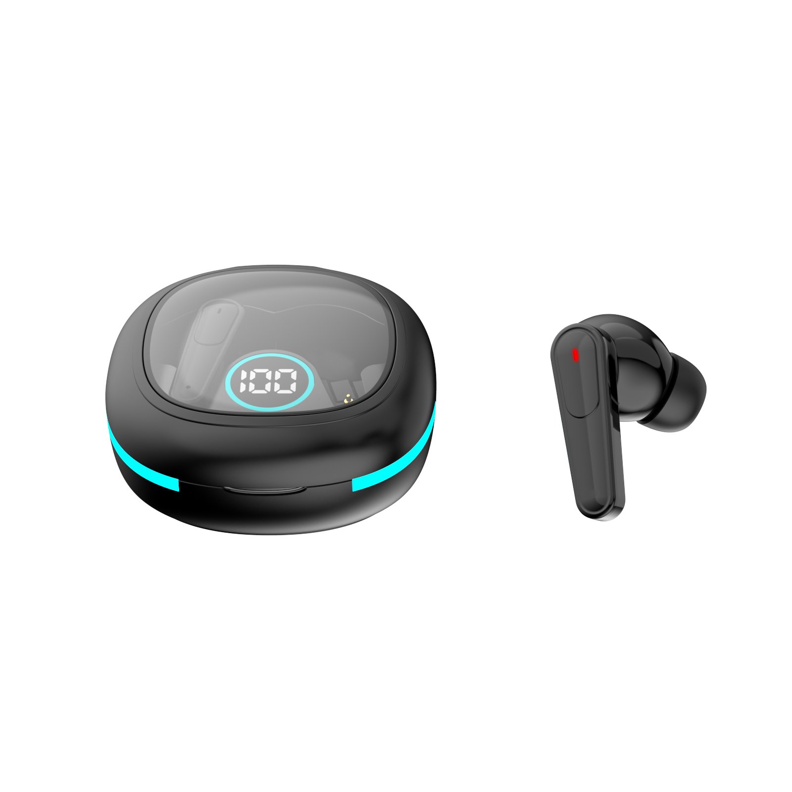 Hot Sale noise cancelling TWS Earphones HD Voice Noise Cancelling Earbuds Sports Gaming BT Wireless Headphones With Charging Box