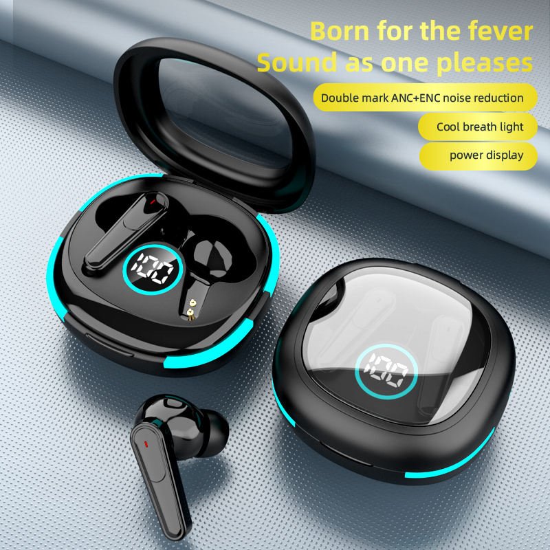 Hot Sale noise cancelling TWS Earphones HD Voice Noise Cancelling Earbuds Sports Gaming BT Wireless Headphones With Charging Box
