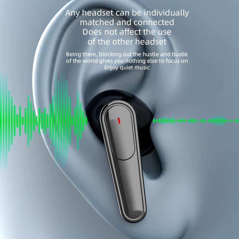 Hot Sale noise cancelling TWS Earphones HD Voice Noise Cancelling Earbuds Sports Gaming BT Wireless Headphones With Charging Box
