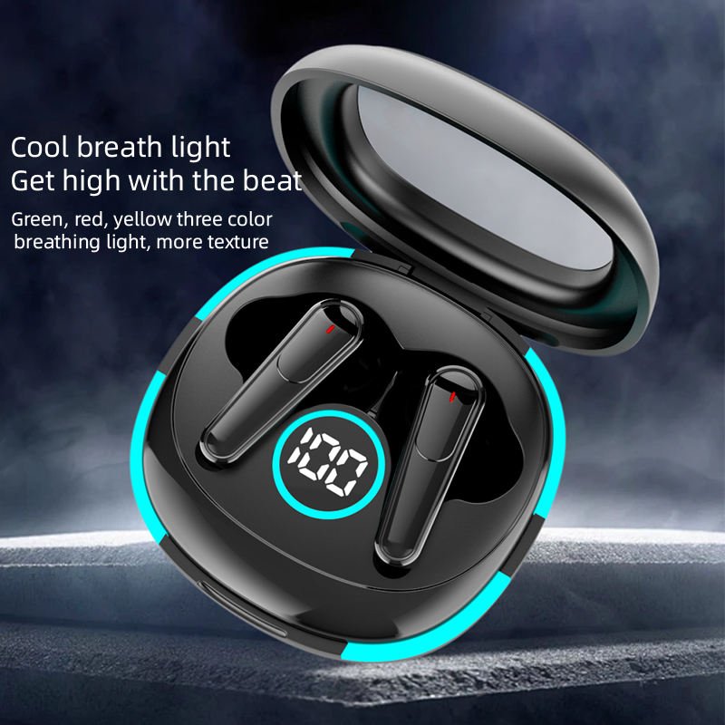Hot Sale noise cancelling TWS Earphones HD Voice Noise Cancelling Earbuds Sports Gaming BT Wireless Headphones With Charging Box