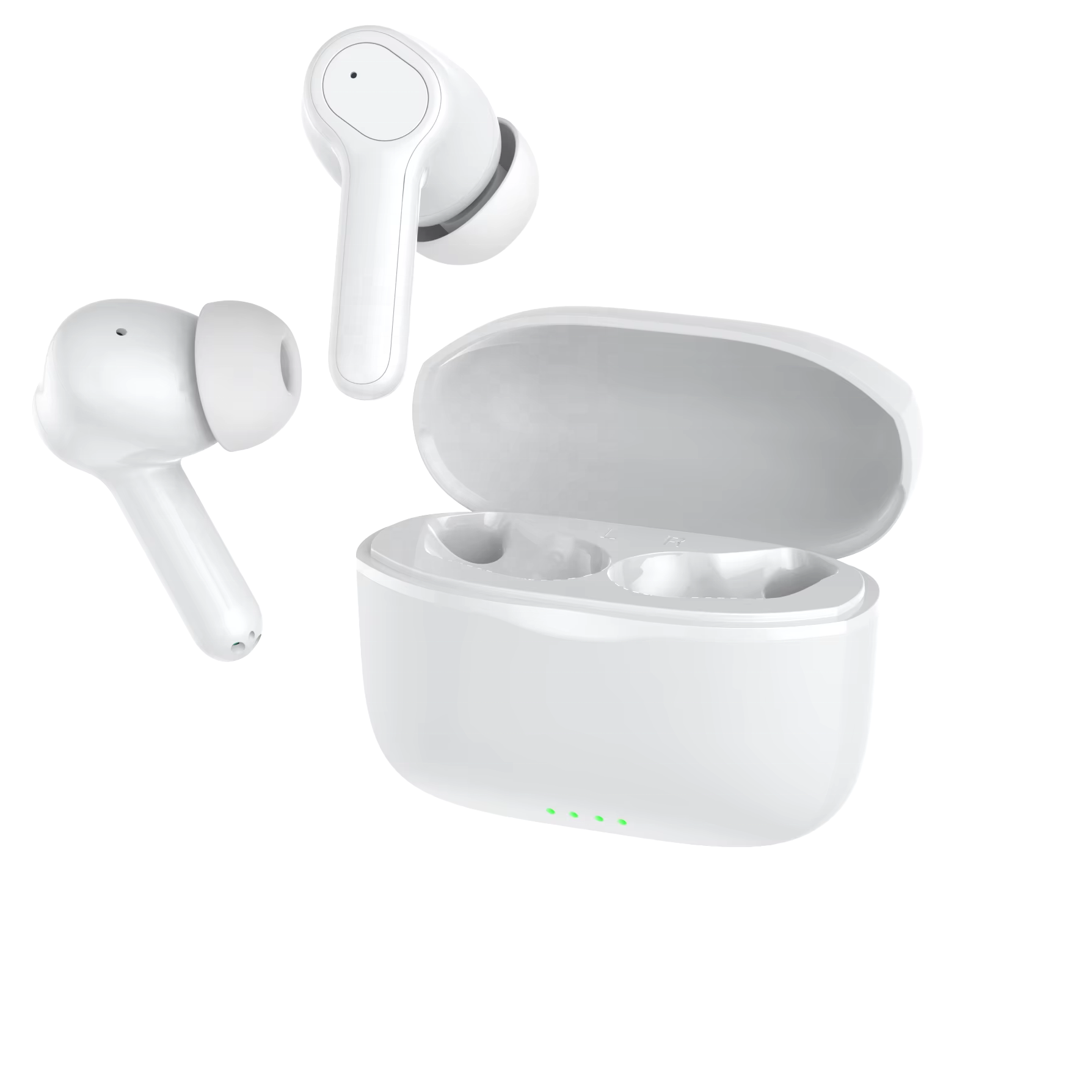 Shenzhen Wanwei High Quality Mini Earbuds 4 Mic ENC ANC Type c Wireless Earphones Wholesale Audifonos TWS Earbuds