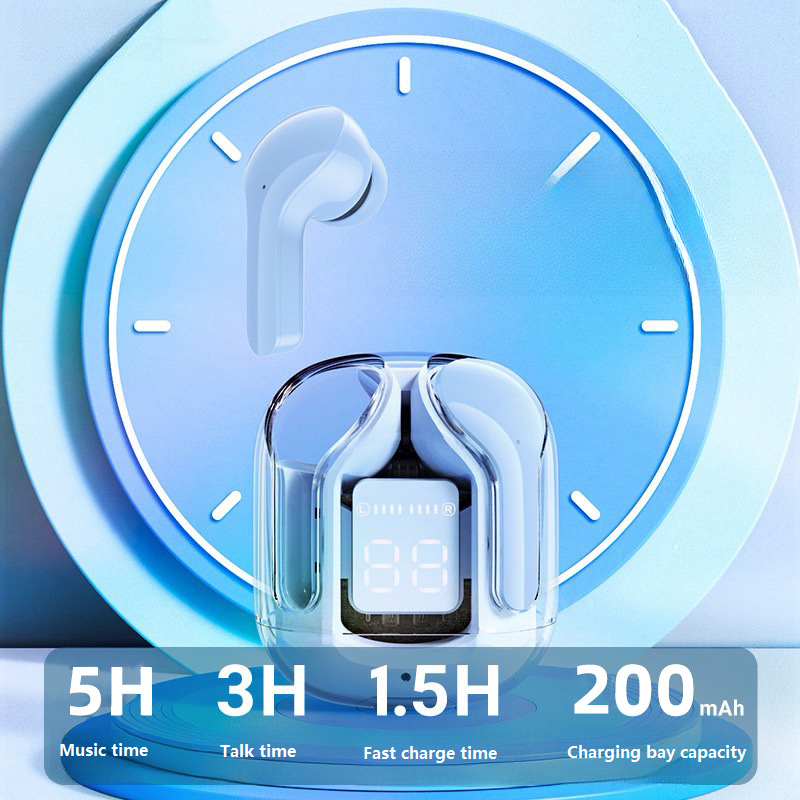 OWS Air31 TWS Wireless Earbuds In-Ear Noise Cancelling Earphones with LED Digital Display Battery Indicator