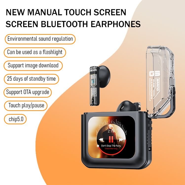 Wholesale hot selling Premium quality Noise Reduction Gaming Earphone TWS earbuds with LED digital display