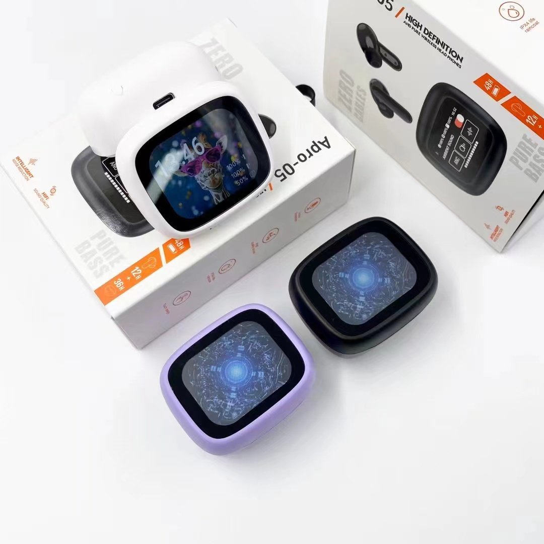 Apro 05 Wireless Earbud BT 5.4 Earphone ANC+ENC In Ear Touch Screen Control Active Noise Reduction Gaming Headet audifonos