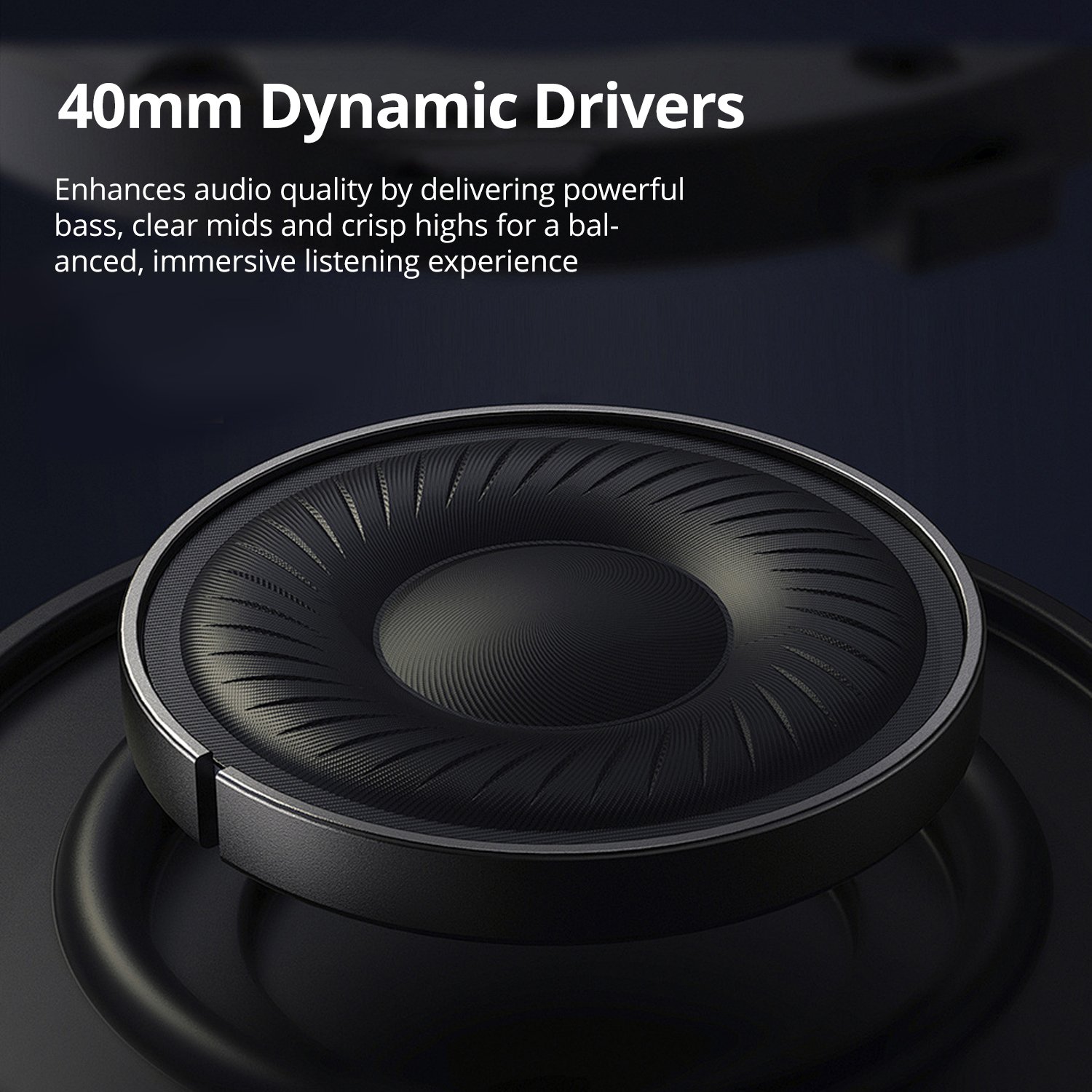 Teeline Original Best Foldable Headphones Wired Wireless Blue-tooth Over Ear Active Noise Cancelling Headset