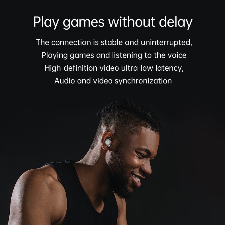 2024 New Electronics Gaming TWS DX20 Headphones Audifonos Wireless Earbuds Business ANC ENC Noise Canceling Earbuds Earphones