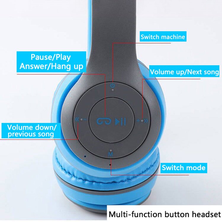 2024 Original P47 Wireless 5.0 Mini Tws Headphone Aux Line In Earphone Headphones Earbuds Bass