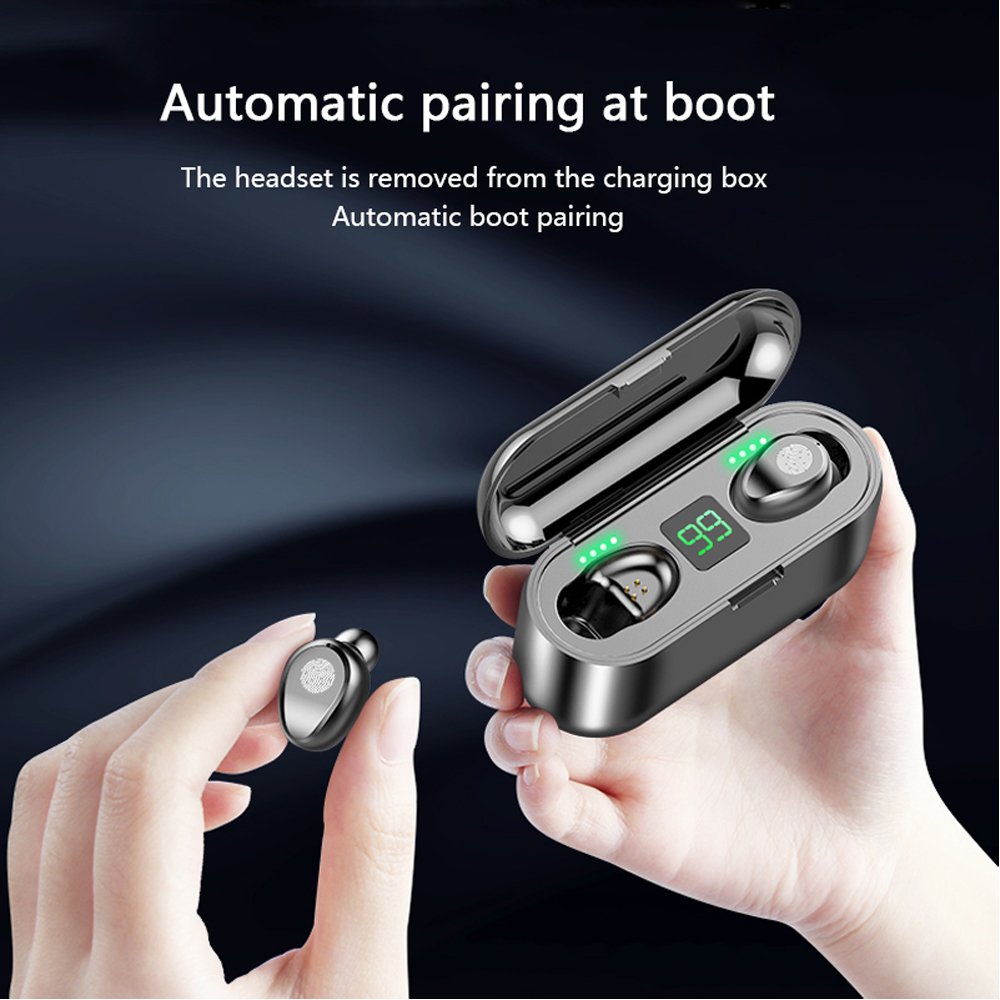 Factory Direct 8D Surround Sound Advanced F9 M5 M10 M20 M25 M28 M30 M32 wireless Noise Cancelling TWS - Earphones Auriculares