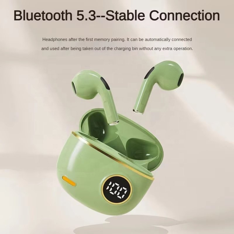 New Hot Selling Wireless TWS Earphones Hifi Stereo Retro TWS Headphones for iPhone Android Wireless Earbuds PC Gaming
