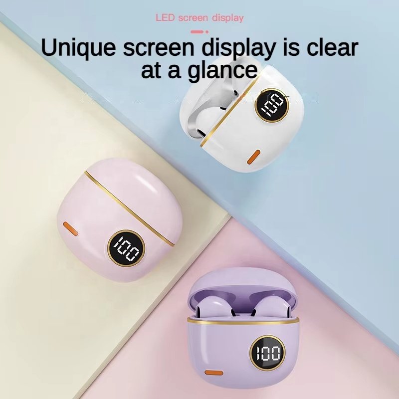New Hot Selling Wireless TWS Earphones Hifi Stereo Retro TWS Headphones for iPhone Android Wireless Earbuds PC Gaming