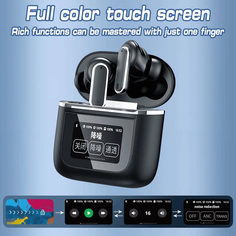 High Quality Enc Call Noise earbud & In-Ear headphones tws earphones manufacturer YX27 wireless earbuds 5.4 V8 a9pro