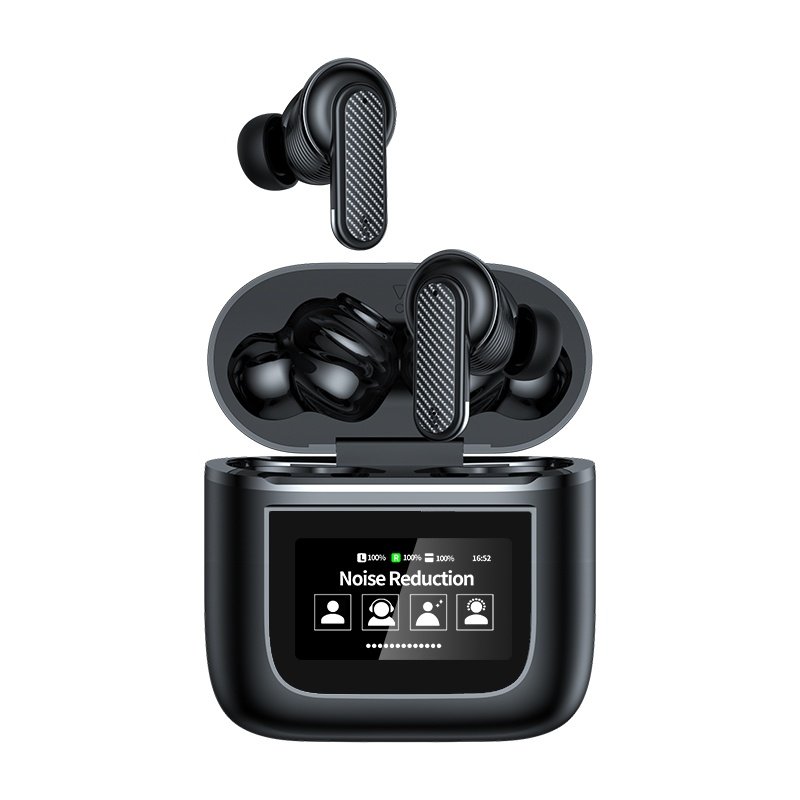 2024 trending full touch screen Noise Cancelling TWS Earphones and Headphones hifi in ear earbuds for tablet cellphone