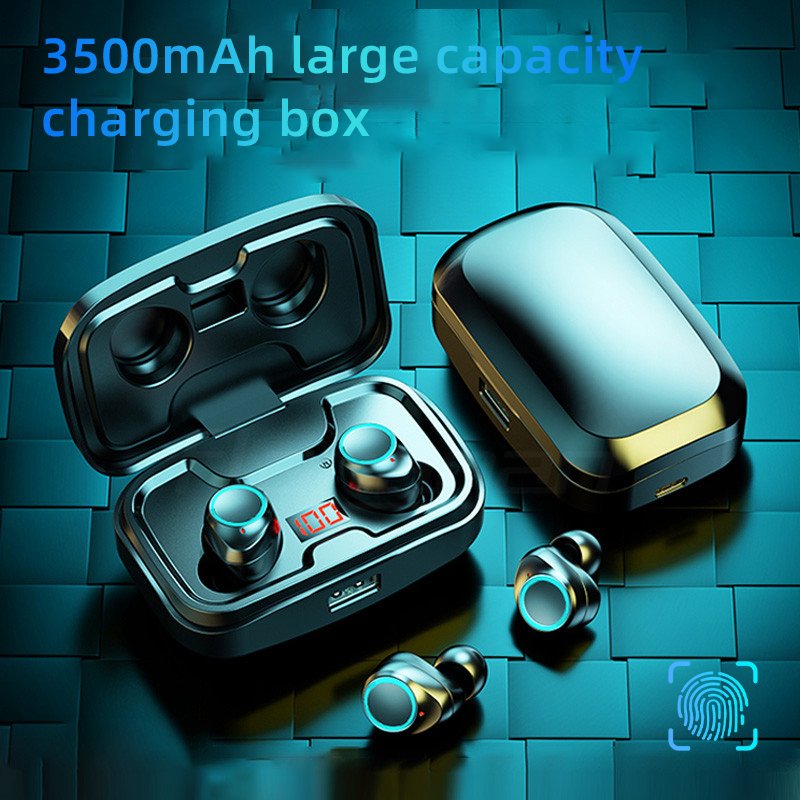 ENC BT TWS Wireless Headset 9D Stereo Sounds Music Earbuds Noise Cancelling IPX5 Sweatproof X10 Earphones