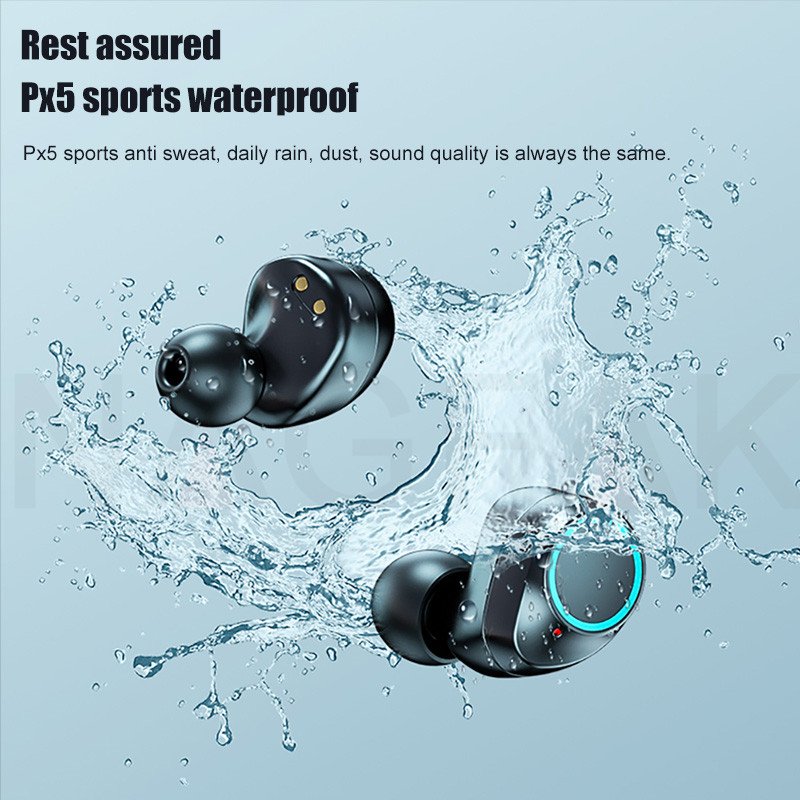 ENC BT TWS Wireless Headset 9D Stereo Sounds Music Earbuds Noise Cancelling IPX5 Sweatproof X10 Earphones