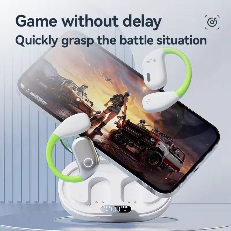 2024 New Products High Quality Wireless Ear Clip Bone Conduction Headphones Ear Clip Earbuds for Huawei Xiaomi