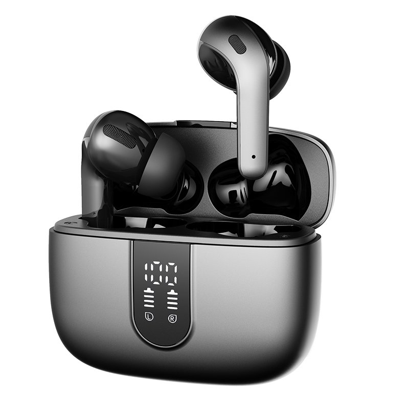 X08 HIFI Noise cancelling waterproof headphones BT TWS Earbudsheadsets True wireless stereo earphones with charging box