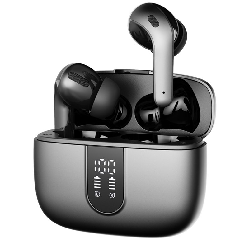 X08 HIFI Noise cancelling waterproof headphones BT TWS Earbudsheadsets True wireless stereo earphones with charging box