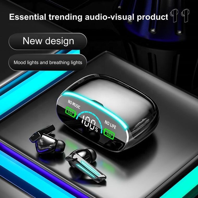 Tws Wireless Earphones In-Ear Headphones BT Earbuds Waterproof Noise Cancelling Gaming Headsets M39 Earphone