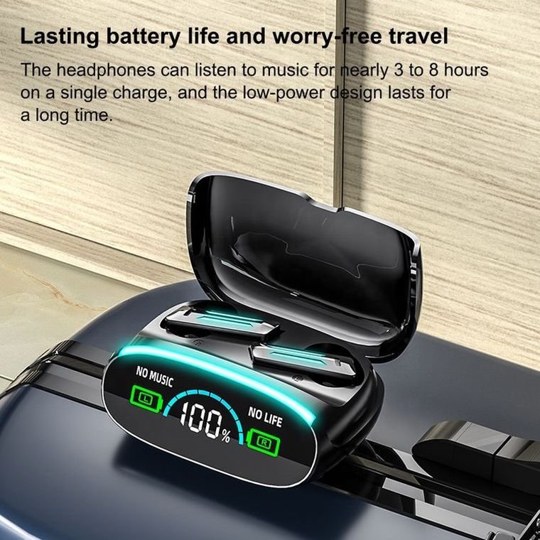Tws Wireless Earphones In-Ear Headphones BT Earbuds Waterproof Noise Cancelling Gaming Headsets M39 Earphone